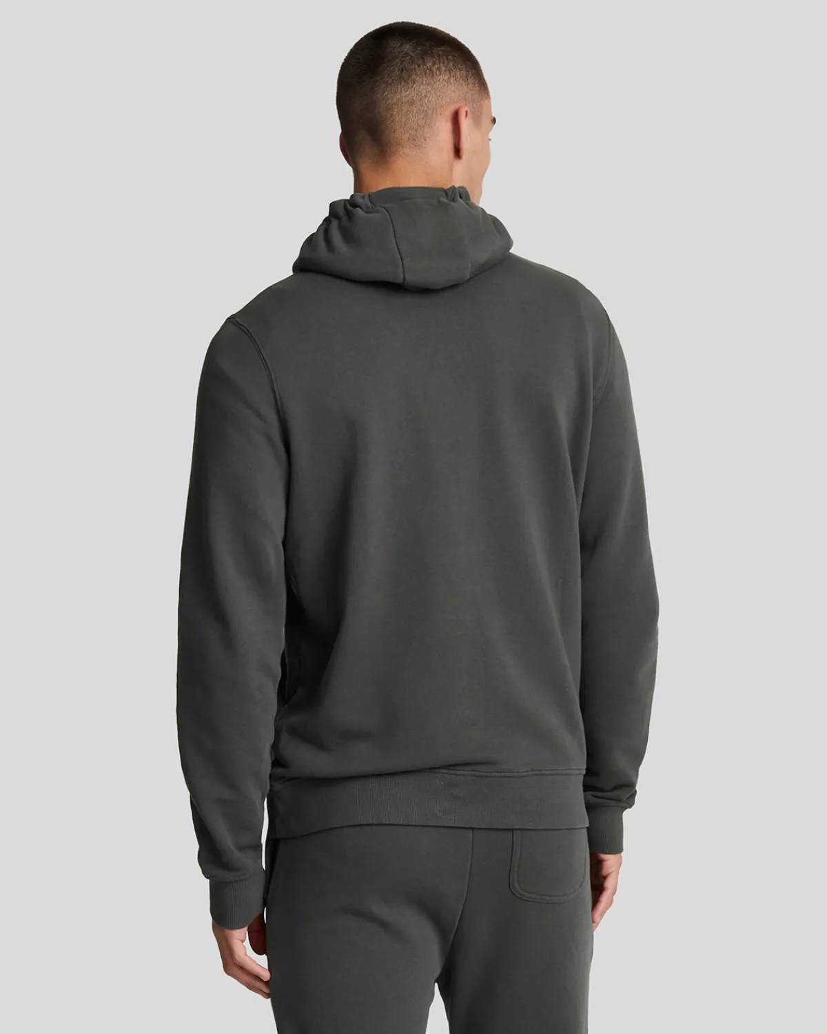 kapuzenpullover_mit_reiverschluss_2-6.webp Lyle & Scott Kapuzenpullover<Kapuzenpullover mit Reißverschluss Gunmetal