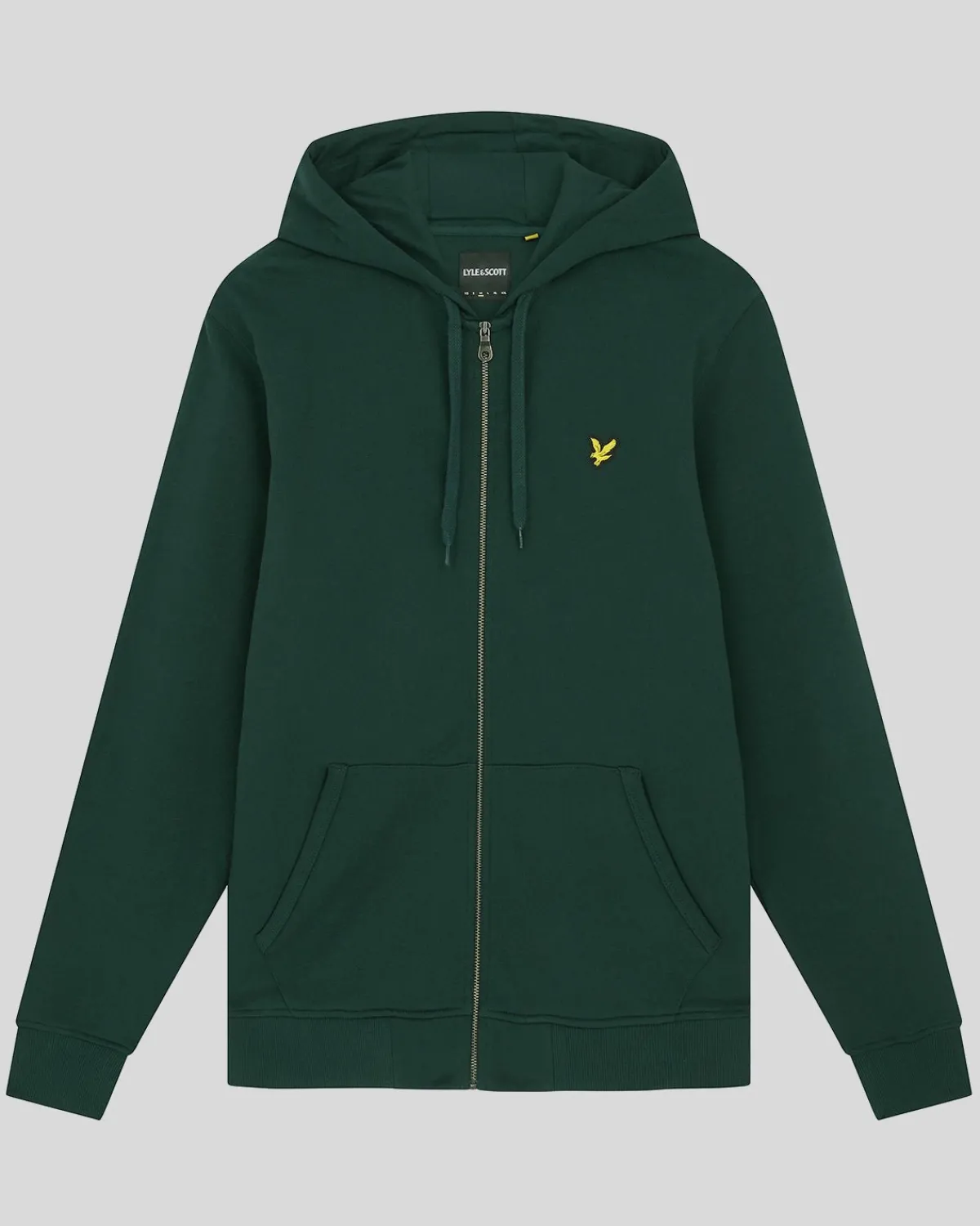 kapuzenpullover_mit_reiverschluss_4-3.webp Lyle & Scott Kapuzenpullover<Kapuzenpullover mit Reißverschluss Dunkelgrün