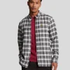 Lyle & Scott Vermächtnis | Hemden<Kariertes Flanellhemd DarkNavy