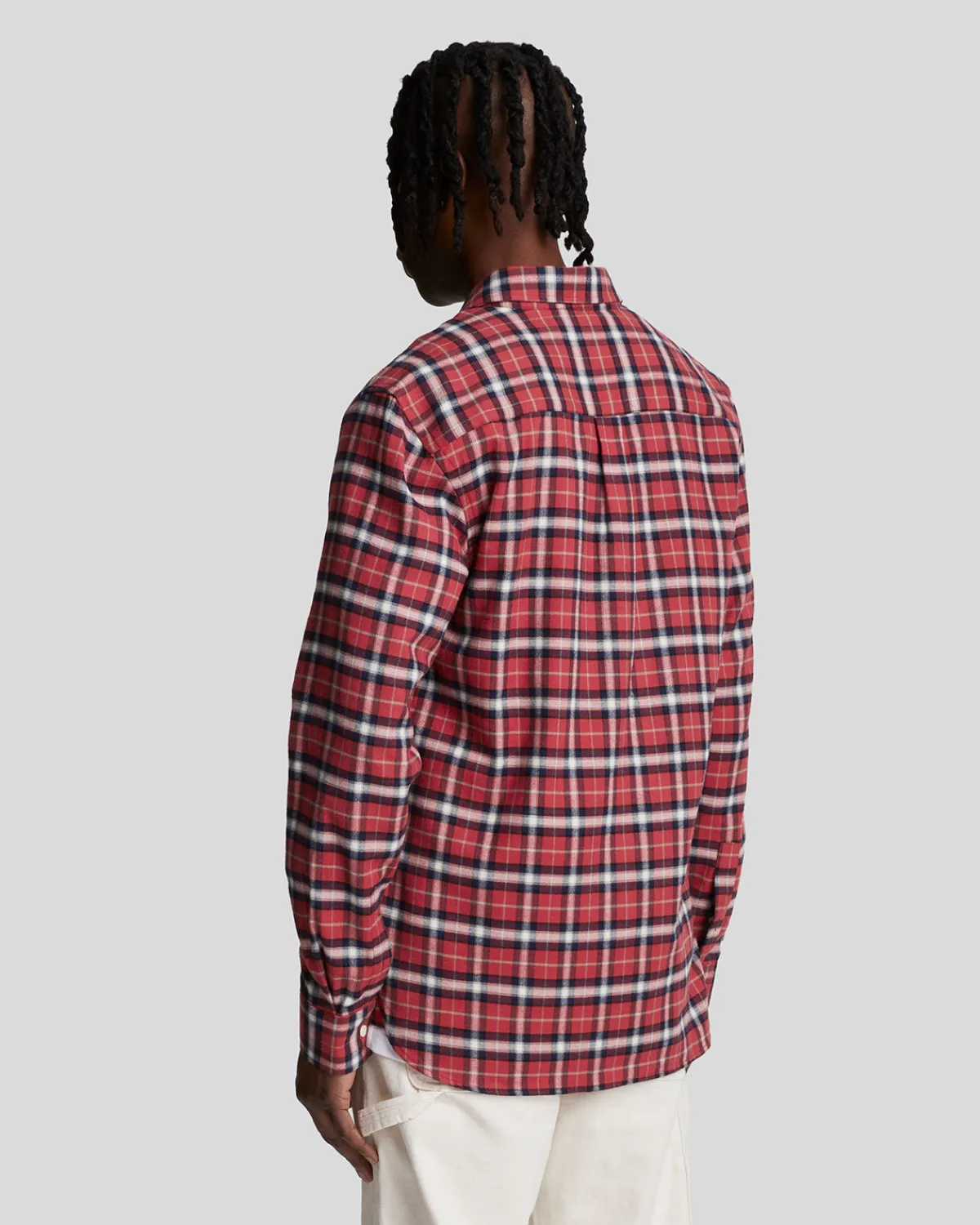 kariertes_flanellhemd_2-2.webp Lyle & Scott Vermächtnis | Hemden<Kariertes Flanellhemd BordersRed