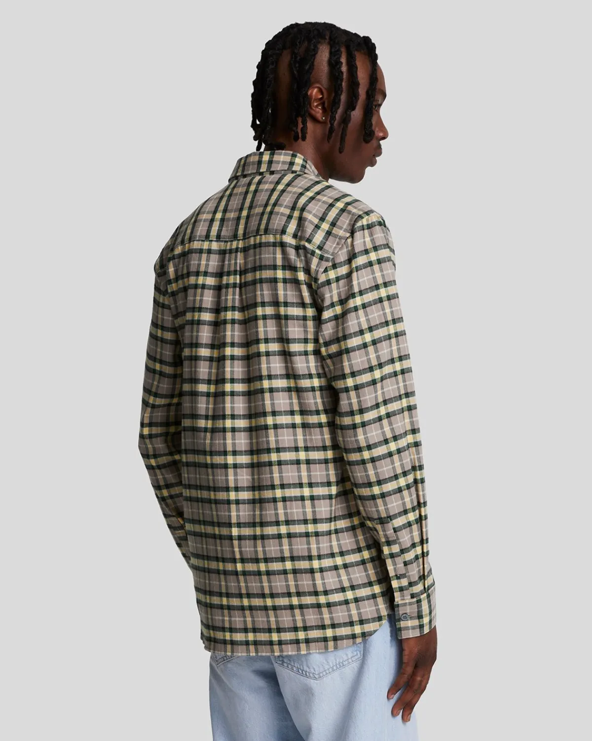 kariertes_flanellhemd_2.webp Lyle & Scott Vermächtnis | Hemden<Kariertes Flanellhemd ArgyleTeal