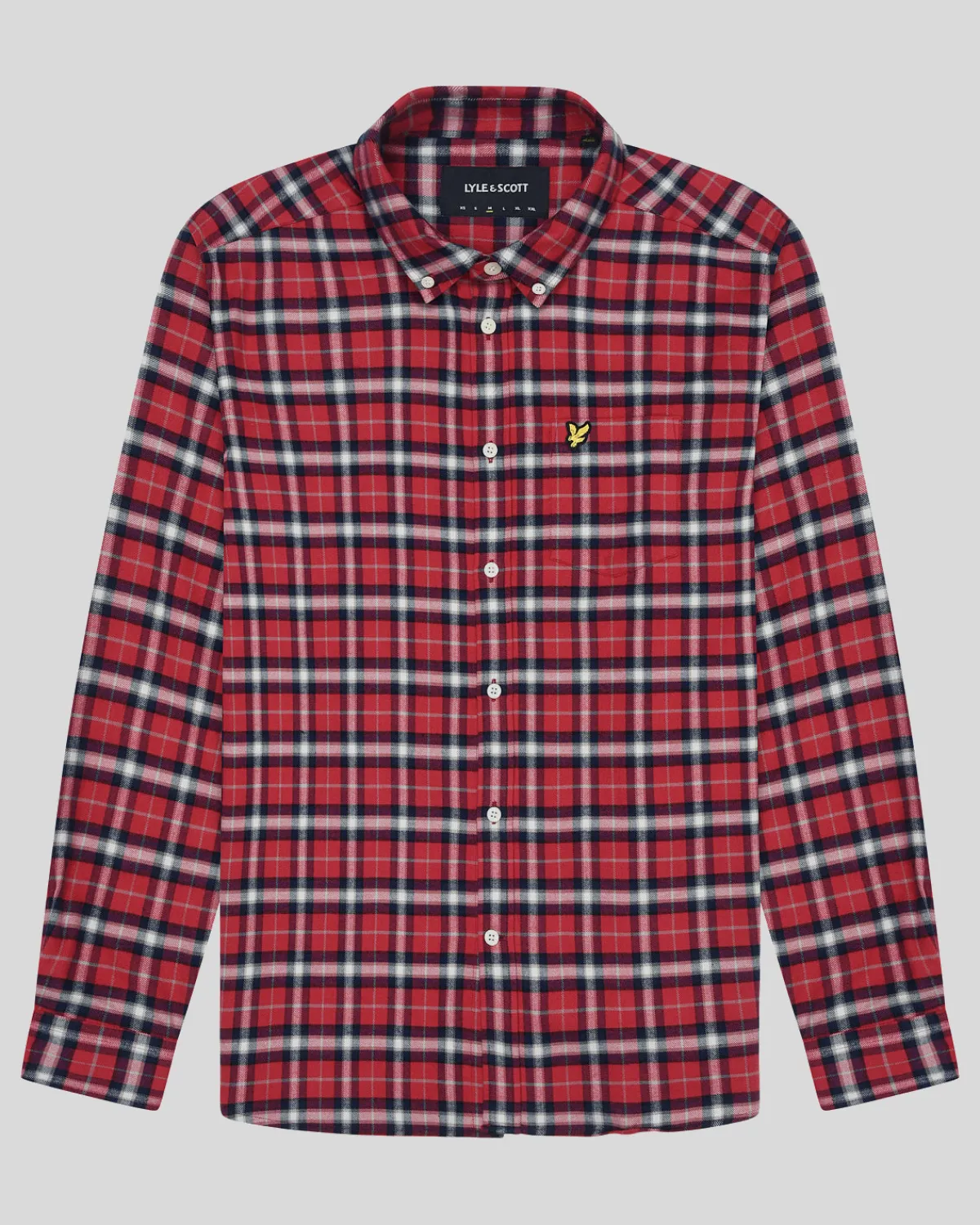 kariertes_flanellhemd_4-2.webp Lyle & Scott Vermächtnis | Hemden<Kariertes Flanellhemd BordersRed
