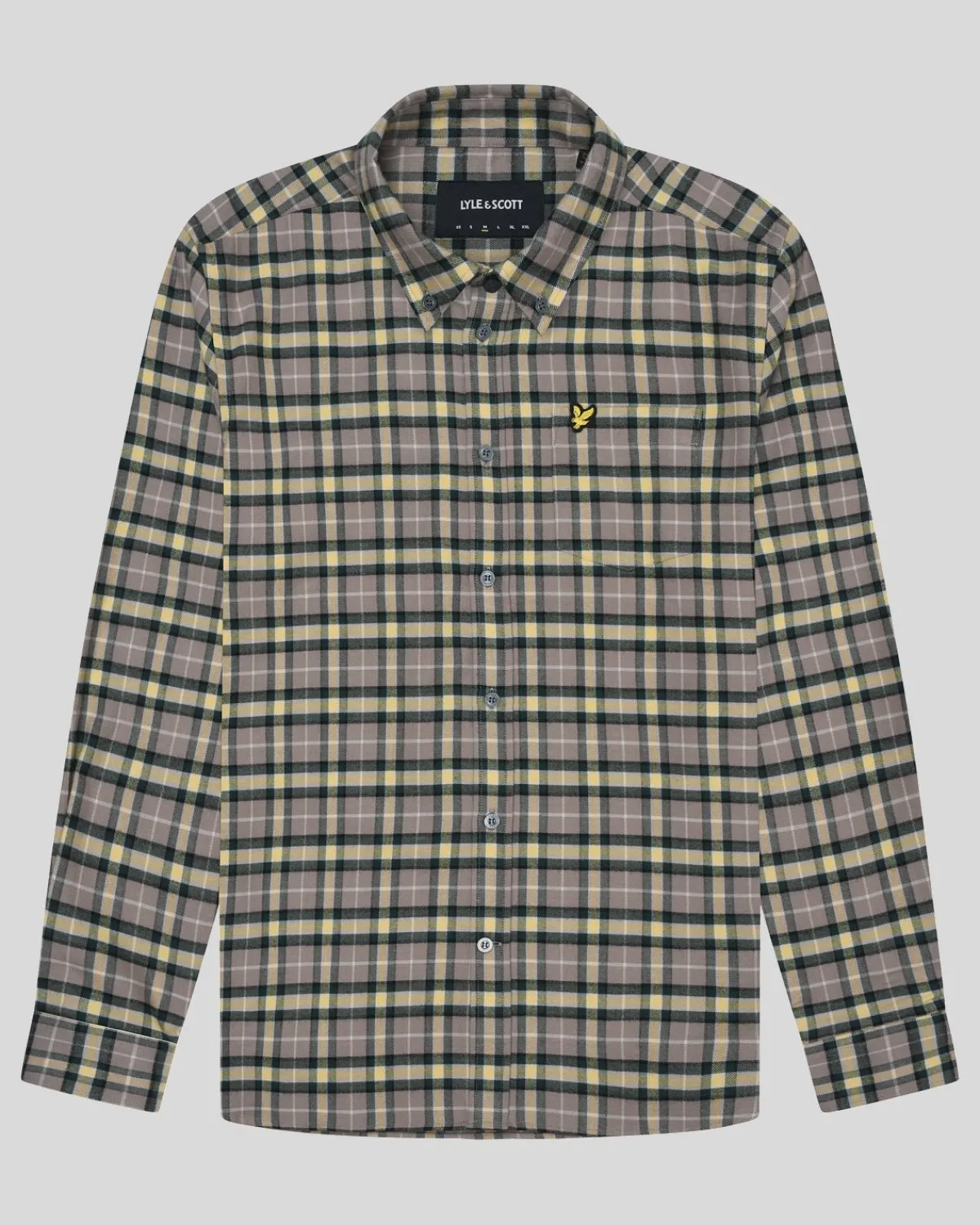 kariertes_flanellhemd_4.webp Lyle & Scott Vermächtnis | Hemden<Kariertes Flanellhemd ArgyleTeal