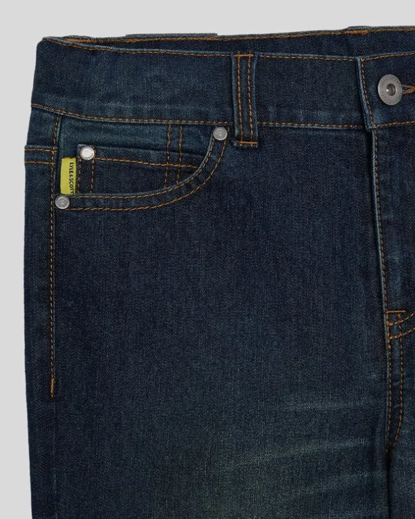Lyle & Scott Kinder Unterseiten<Kinder 5 Pocket Jeans Indigo