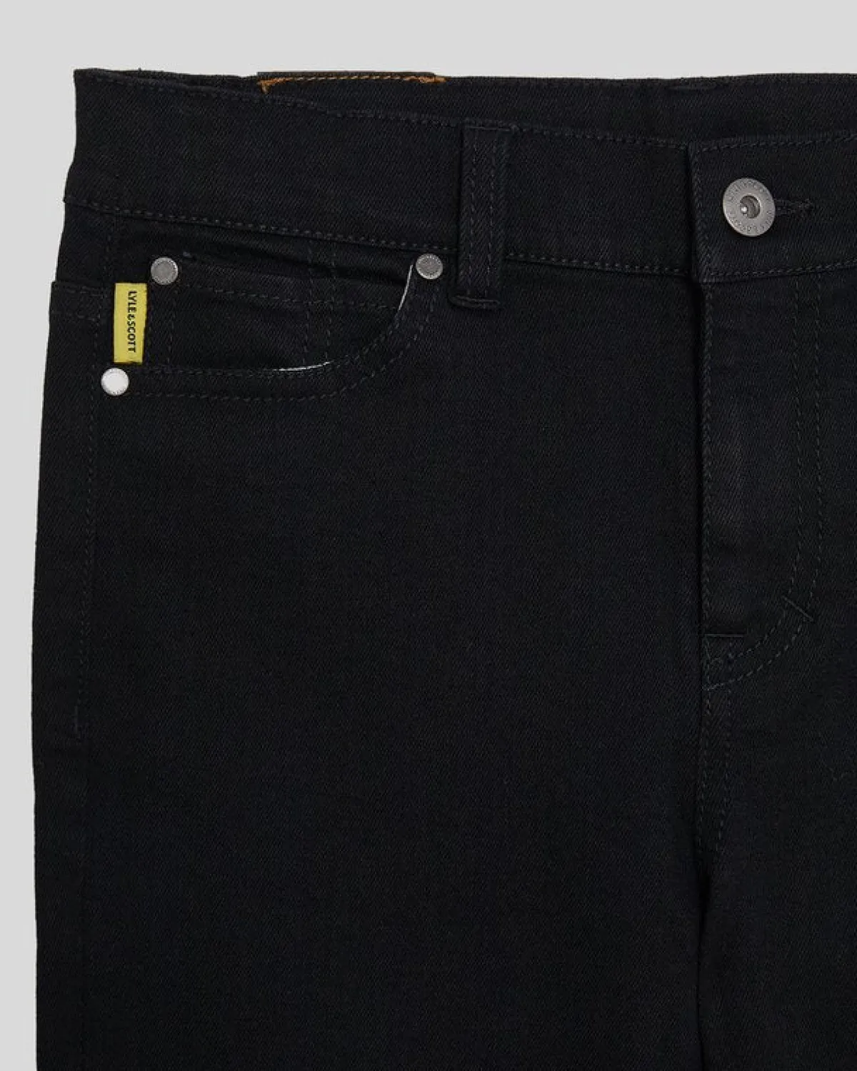 kinder__pocket_jeans_1.webp Lyle & Scott Kinder Unterseiten<Kinder 5 Pocket Jeans JetBlack