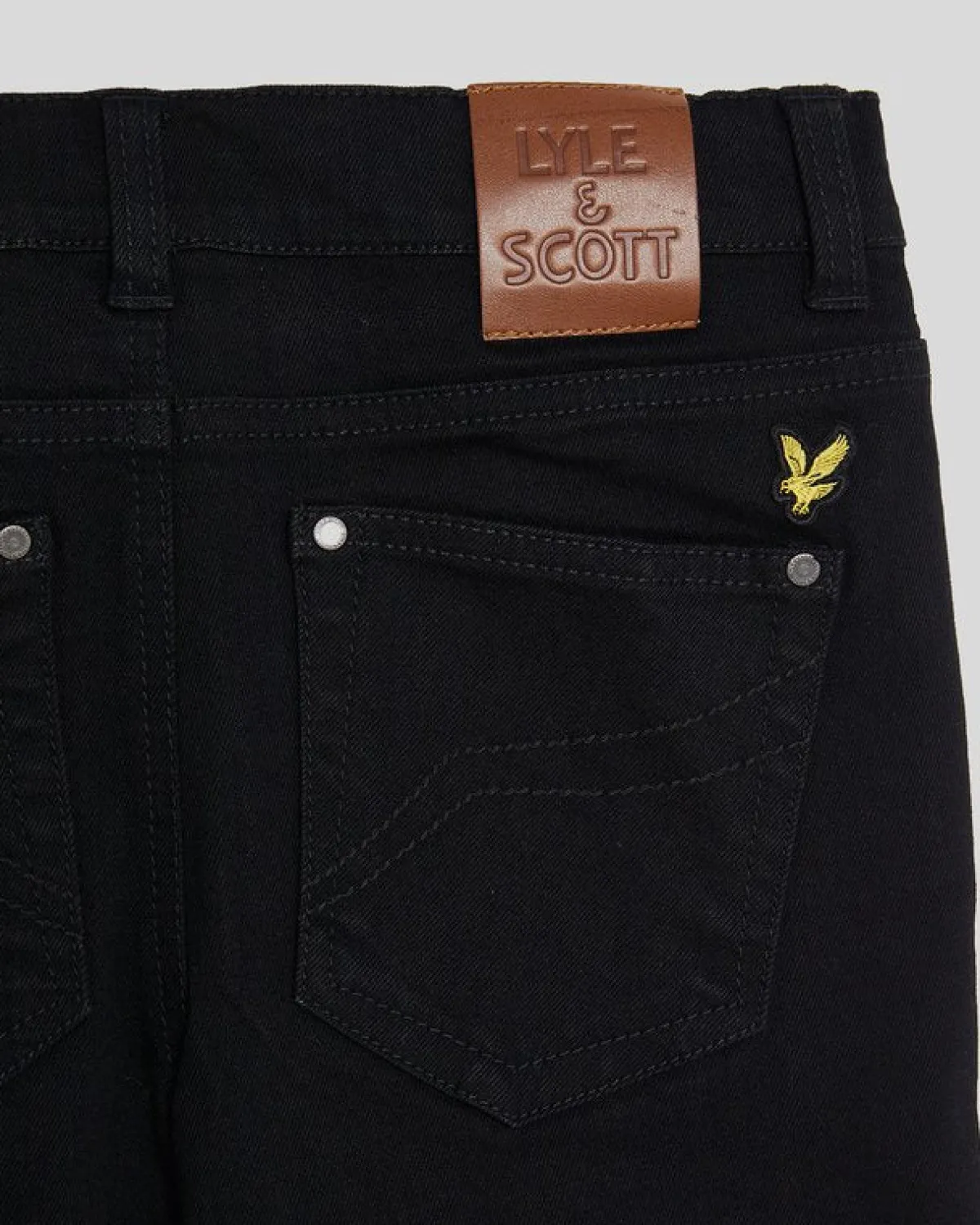 kinder__pocket_jeans_2.webp Lyle & Scott Kinder Unterseiten<Kinder 5 Pocket Jeans JetBlack