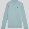 Lyle & Scott Kinder Sweatshirts<Kinder 1/4 Zip Sweatshirt BlueSmoke