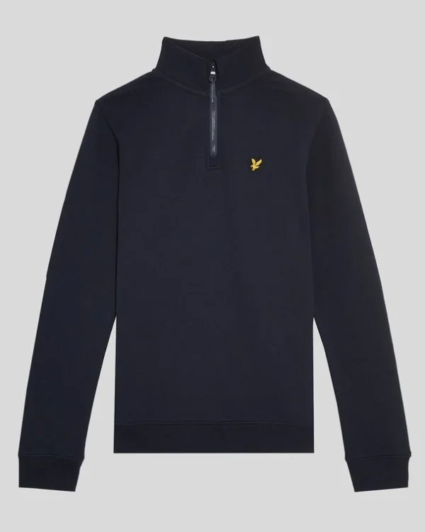 Lyle & Scott Kinder Sweatshirts<Kinder 1/4 Zip Sweatshirt DunkleMarine