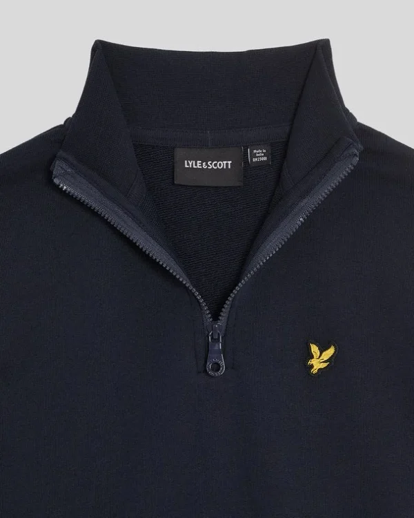 Lyle & Scott Kinder Sweatshirts<Kinder 1/4 Zip Sweatshirt DunkleMarine