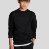 Lyle & Scott Kinder Sweatshirts<Kinder Cargo Tasche Sweatshirt JetBlack