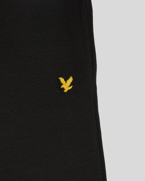 Lyle & Scott Kinder Unterseiten<Kinder Fly Fleece Short Pechschwarz
