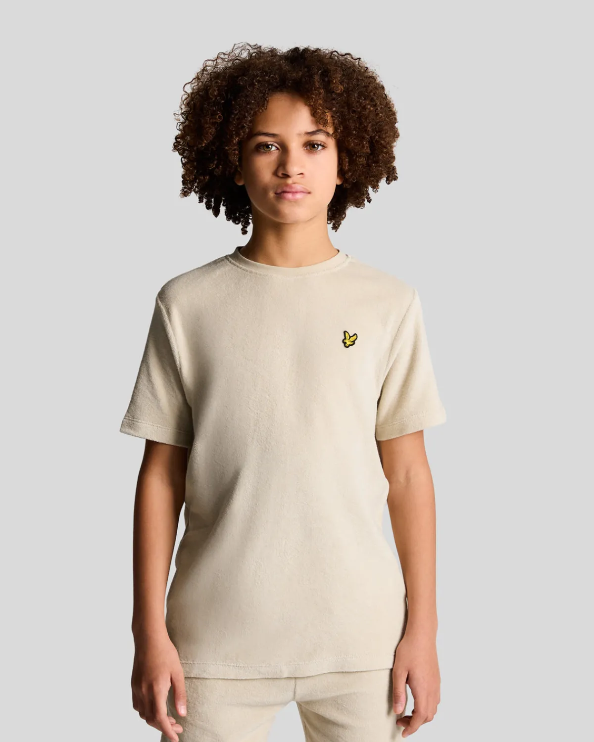 kinder_frotteetshirt_0.webp Lyle & Scott Kinder Polos & T-shirts<Kinder Frottee-T-Shirt