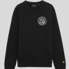 Lyle & Scott Kinder Sweatshirts<Kinder Fußball Logo Rundhalsausschnitt Sweatshirt JetBlack
