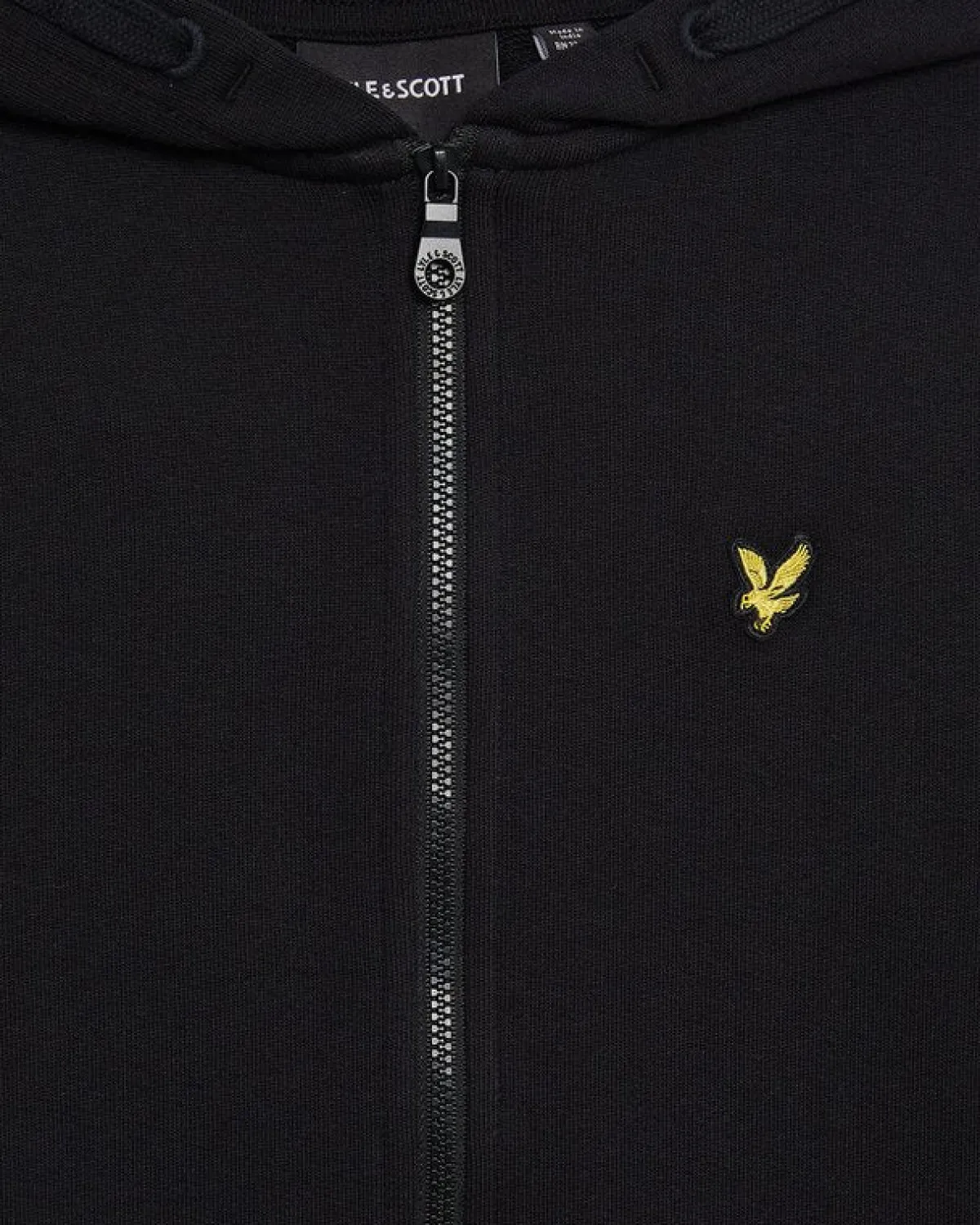 kinder_kapuzenpulli_mit_reiverschluss_1-1.webp Lyle & Scott Kinder Kapuzenpullover<Kinder Kapuzenpulli mit Reißverschluss Pechschwarz