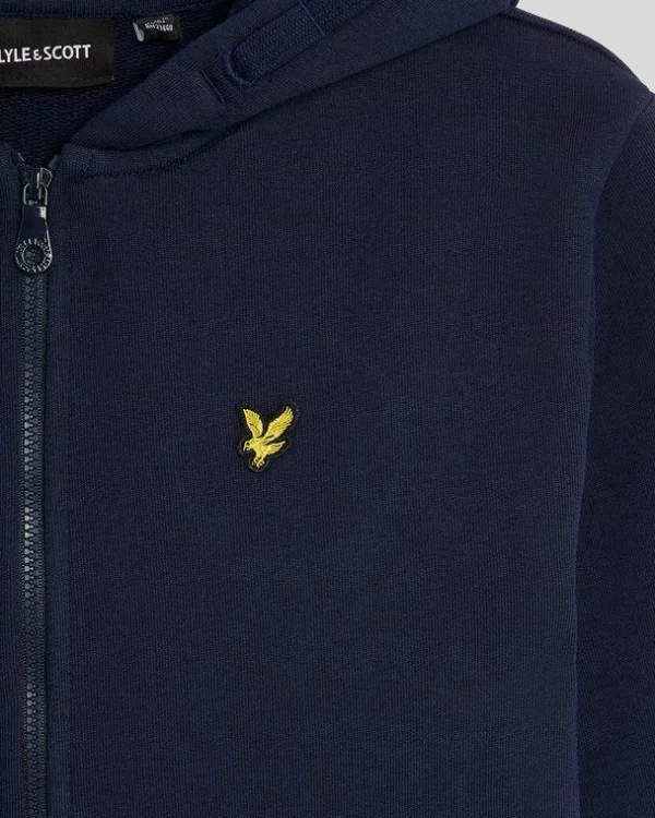 Lyle & Scott Kinder Kapuzenpullover<Kinder Kapuzenpulli mit Reißverschluss Marine
