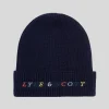 Lyle & Scott Kopfbedeckungen<Kinder Multi Farbe Stickerei Beanie Marine