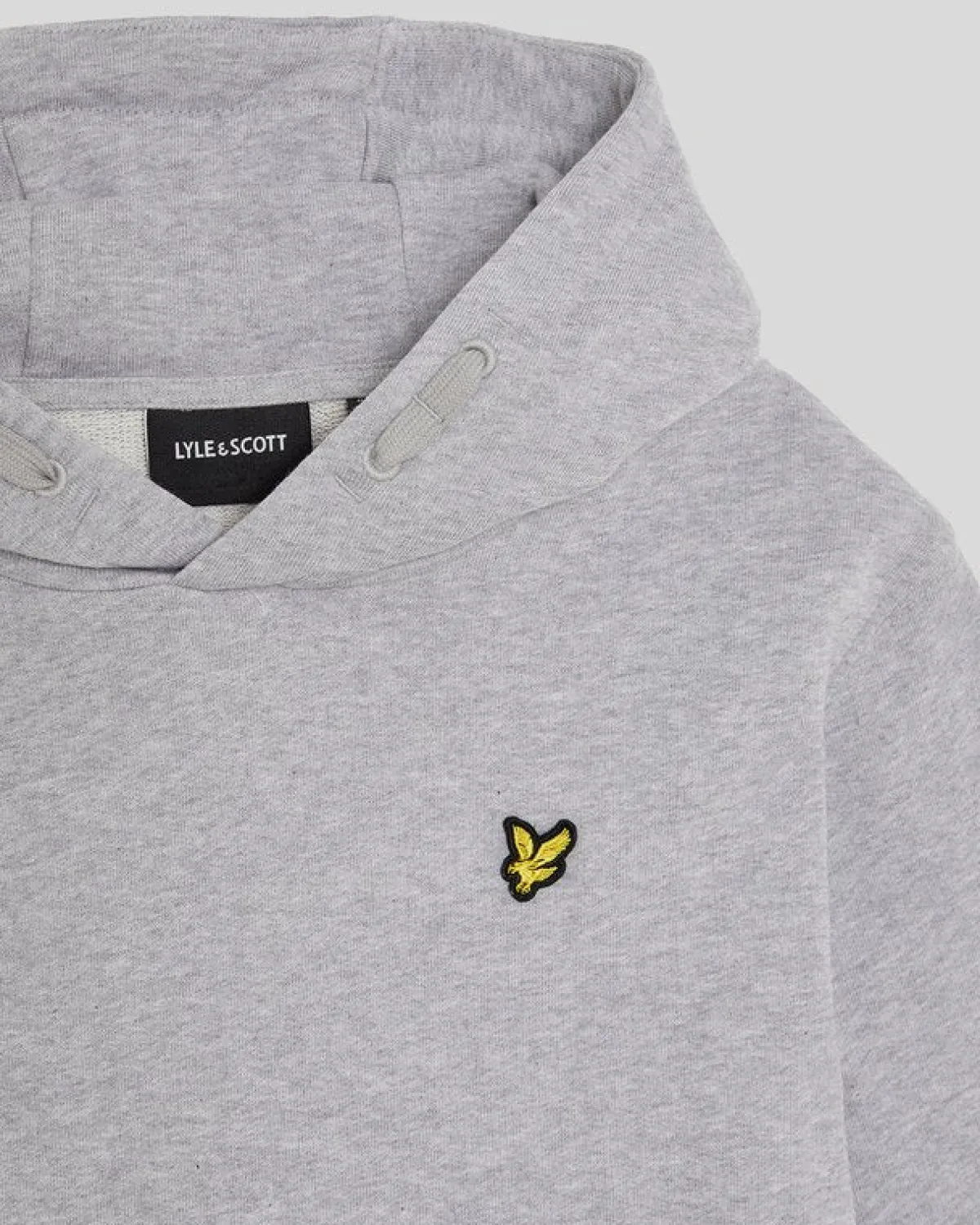 kinder_pullover_hoodie_1.webp Lyle & Scott Kinder Kapuzenpullover<Kinder Pullover Hoodie HellgraueMergel