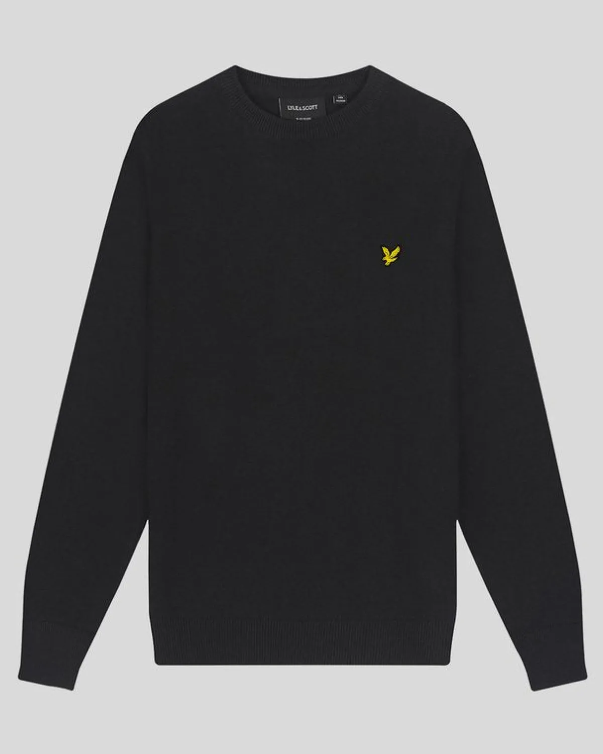 kinder_pullover_mit_rundhalsausschnitt_aus_baumwolle_0.webp Lyle & Scott Kinder Pullover & Strickwaren<Kinder Pullover mit Rundhalsausschnitt aus Baumwolle Pechschwarz