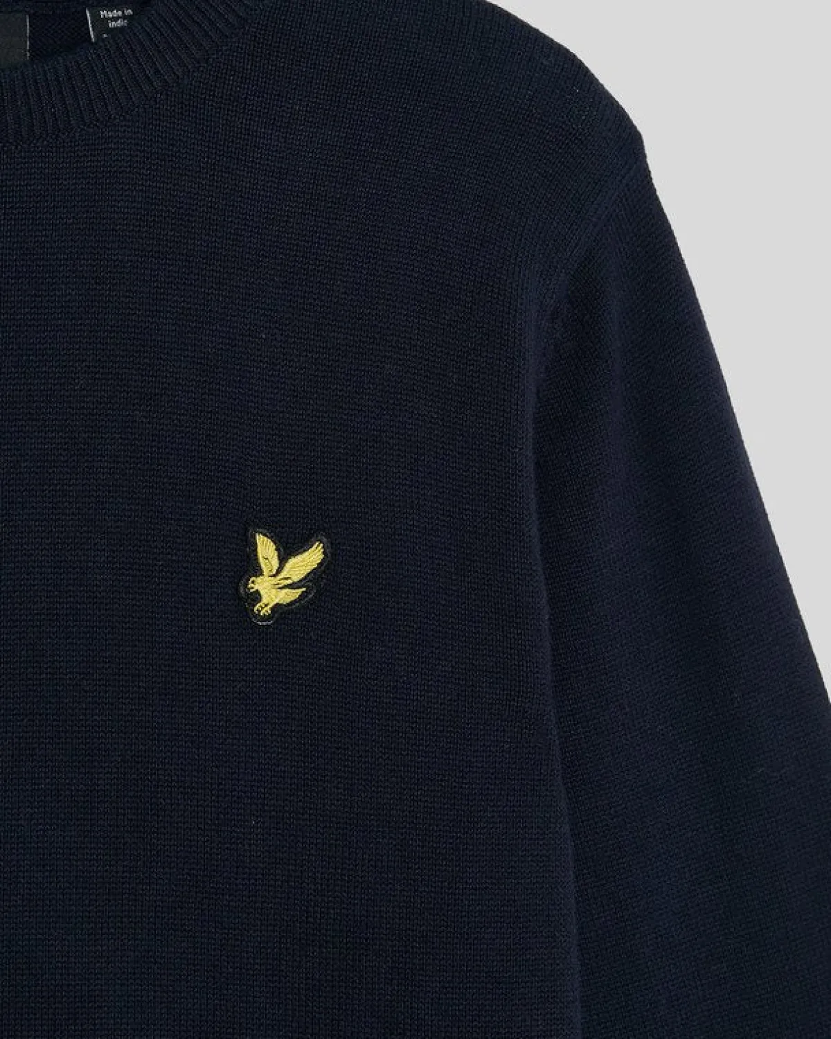 kinder_pullover_mit_rundhalsausschnitt_aus_baumwolle_3.webp Lyle & Scott Kinder Pullover & Strickwaren<Kinder Pullover mit Rundhalsausschnitt aus Baumwolle DunkleMarine