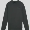 Lyle & Scott Kinder Sweatshirts<Kinder Script Sweatshirt mit Rundhalsausschnitt Gunmetal