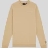 Lyle & Scott Kinder Sweatshirts<Kinder Script Sweatshirt mit Rundhalsausschnitt SandStorm
