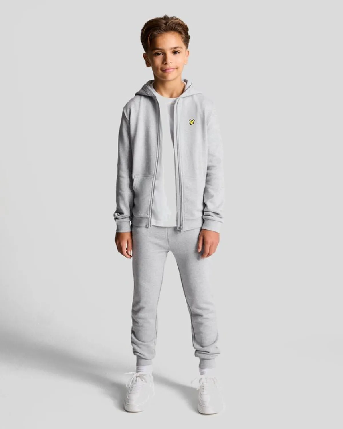 kinder_skinny_sweat_pant_0.webp Lyle & Scott Kinder Unterseiten<Kinder Skinny Sweat Pant HellgraueMergel