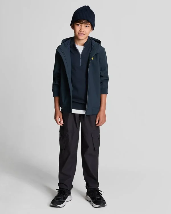 Lyle & Scott Kinder Mäntel & Jacken<Kinder Softshell Jacke mit Kapuze DarkNavy