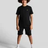 Lyle & Scott Kinder Unterseiten<Kinder Sweat Short Pechschwarz