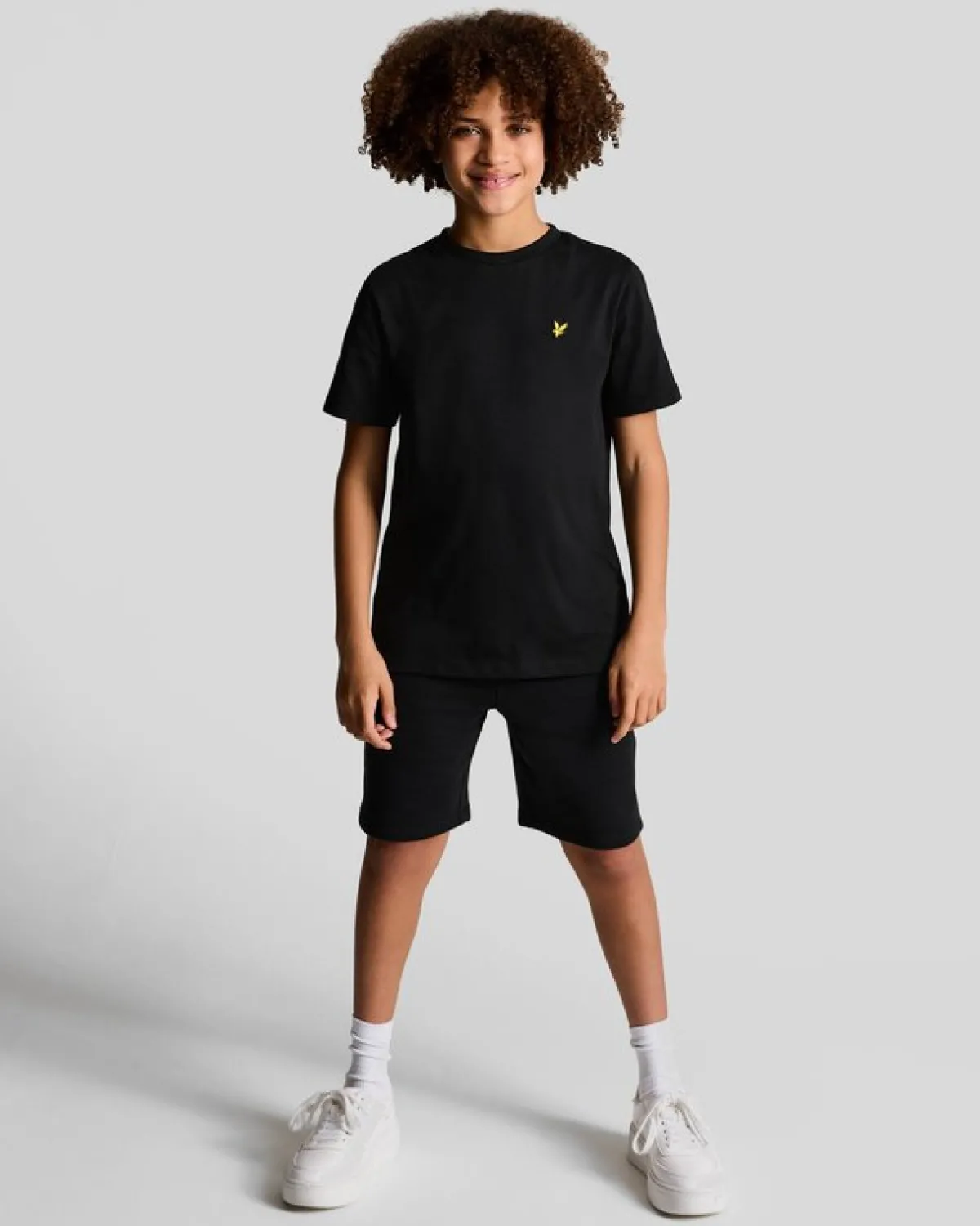 kinder_sweat_short_0-1.webp Lyle & Scott Kinder Unterseiten<Kinder Sweat Short Pechschwarz