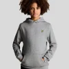 Lyle & Scott Kinder Sweatshirts<Kinder Sweatshirt mit Rundhalsausschnitt HellgraueMergel