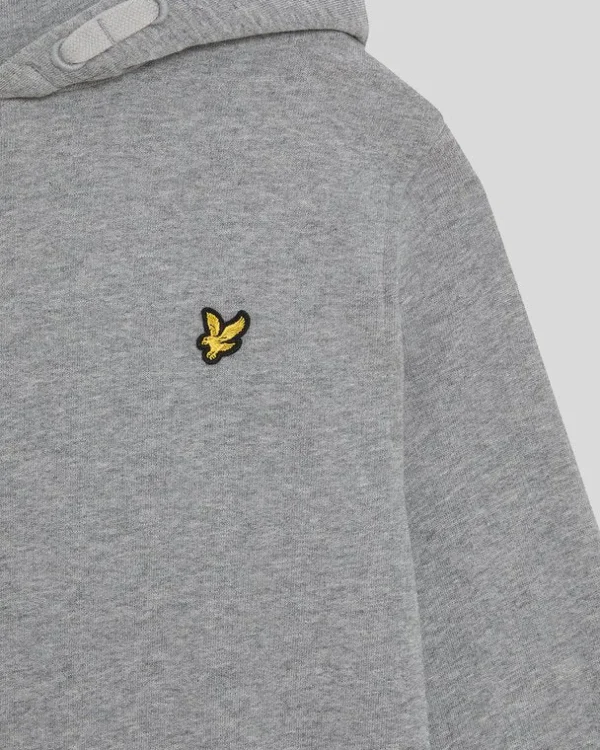 Lyle & Scott Kinder Sweatshirts<Kinder Sweatshirt mit Rundhalsausschnitt HellgraueMergel