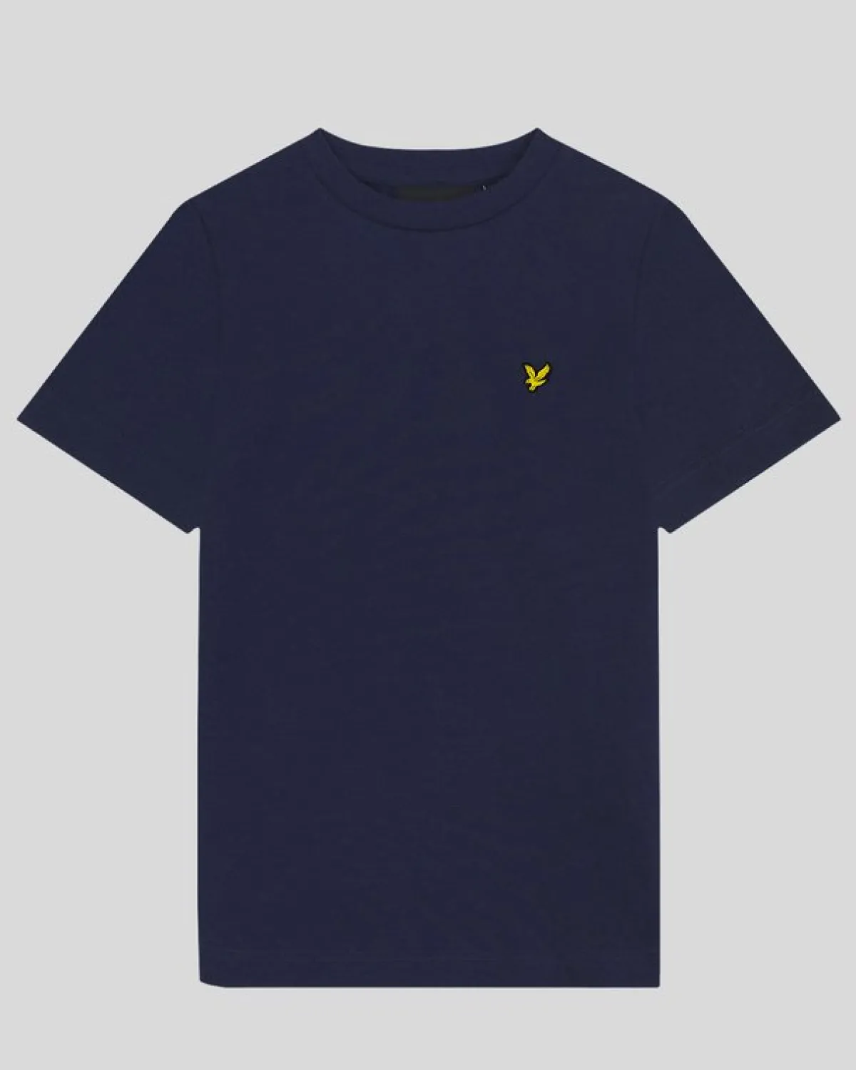 kinder_tshirt_einfarbig_0-6.webp Lyle & Scott Kinder Polos & T-shirts<Kinder T-Shirt einfarbig Marine