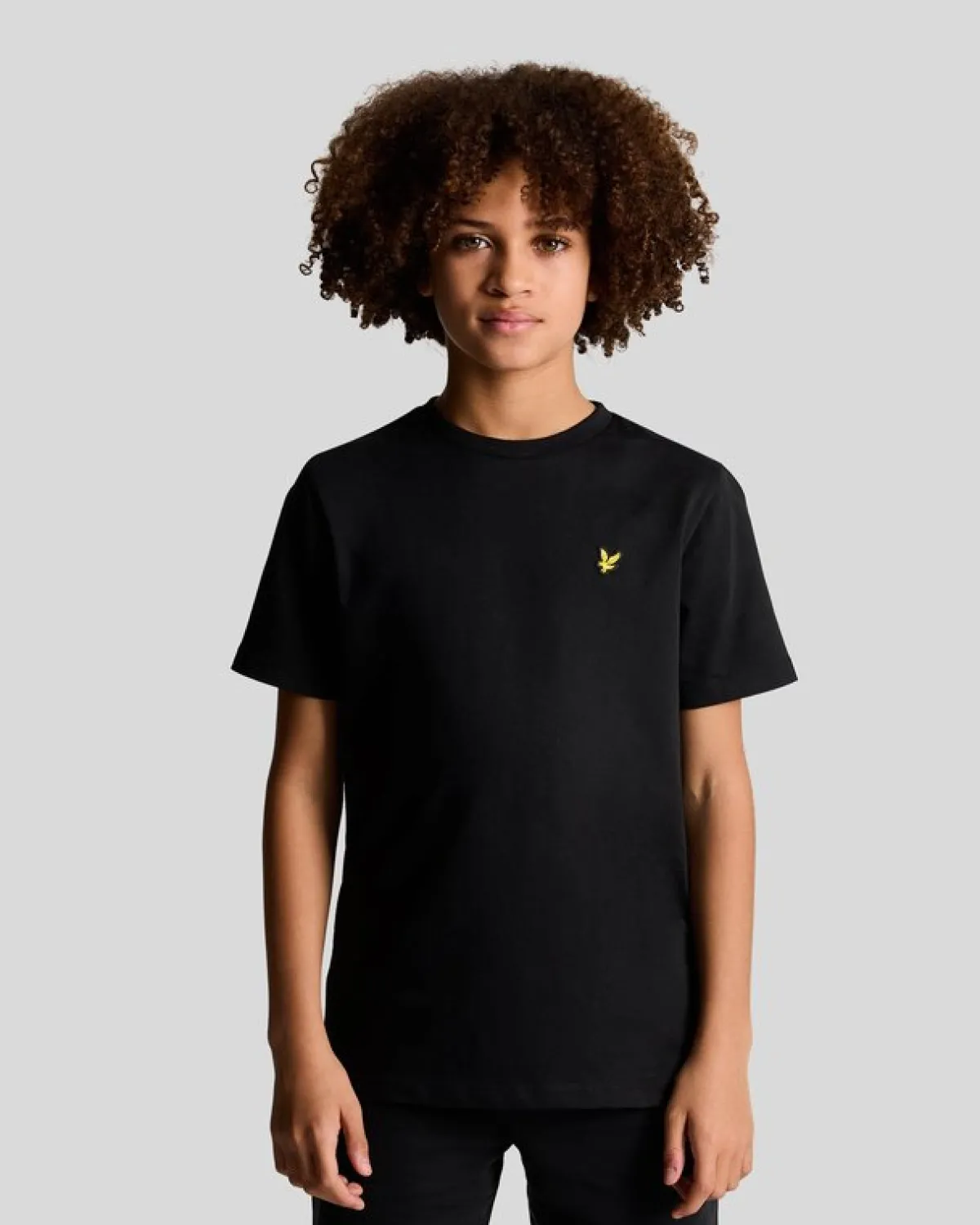 kinder_tshirt_einfarbig_0-8.webp Lyle & Scott Kinder Polos & T-shirts<Kinder T-Shirt einfarbig