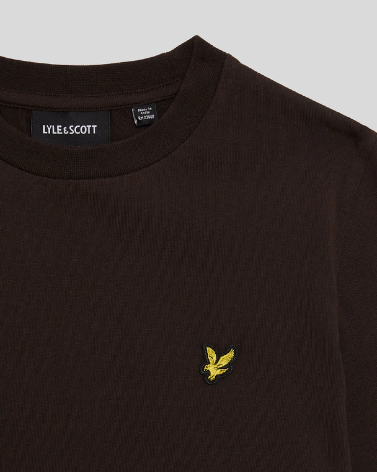 kinder_tshirt_einfarbig_1-2.webp Lyle & Scott Kinder Polos & T-shirts<Kinder T-Shirt einfarbig Sediment
