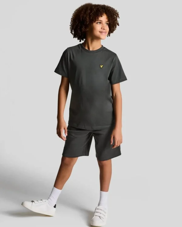 Lyle & Scott Kinder Polos & T-shirts<Kinder T-Shirt einfarbig