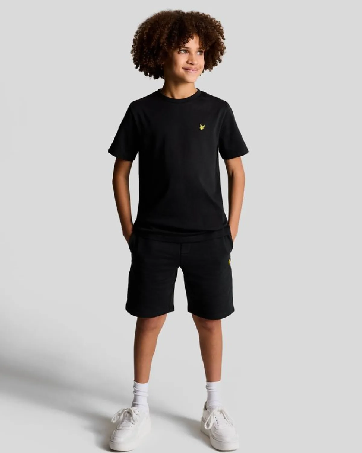kinder_tshirt_einfarbig_1-7.webp Lyle & Scott Kinder Polos & T-shirts<Kinder T-Shirt einfarbig