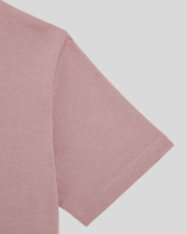 Lyle & Scott Kinder Polos & T-shirts<Kinder T-Shirt einfarbig MountainThistle