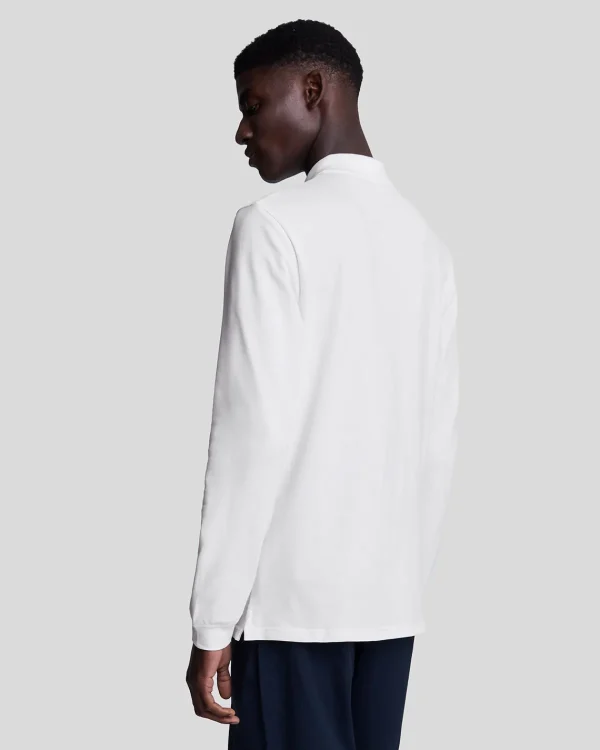 Lyle & Scott Polohemden<Langärmeliges Polohemd Weiss