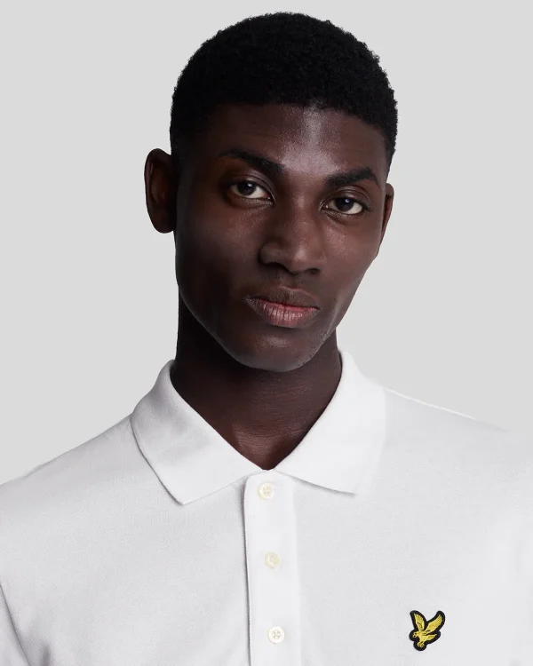 Lyle & Scott Polohemden<Langärmeliges Polohemd Weiss