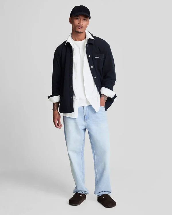 Lyle & Scott Hemden<Langärmeliges Popeline-Hemd White