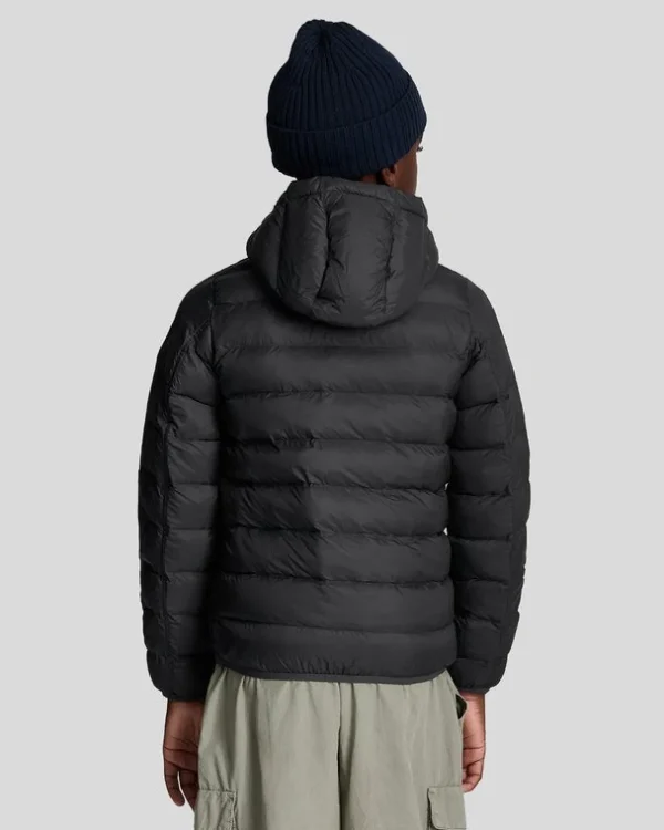 Lyle & Scott Kinder Mäntel & Jacken<Leichte Kinder-Pufferjacke Pechschwarz