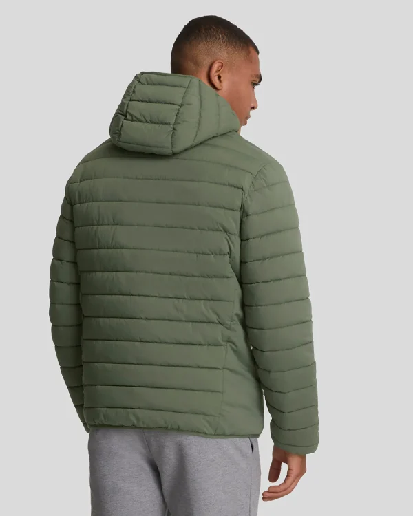 Lyle & Scott Sportbekleidung<Leichte Sport Stretch Steppjacke CactusGreen