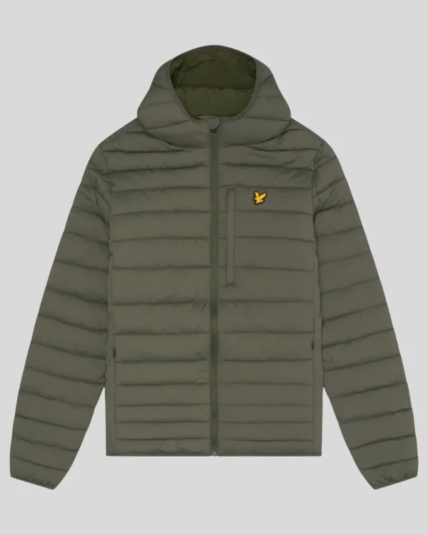 Lyle & Scott Sportbekleidung<Leichte Sport Stretch Steppjacke CactusGreen