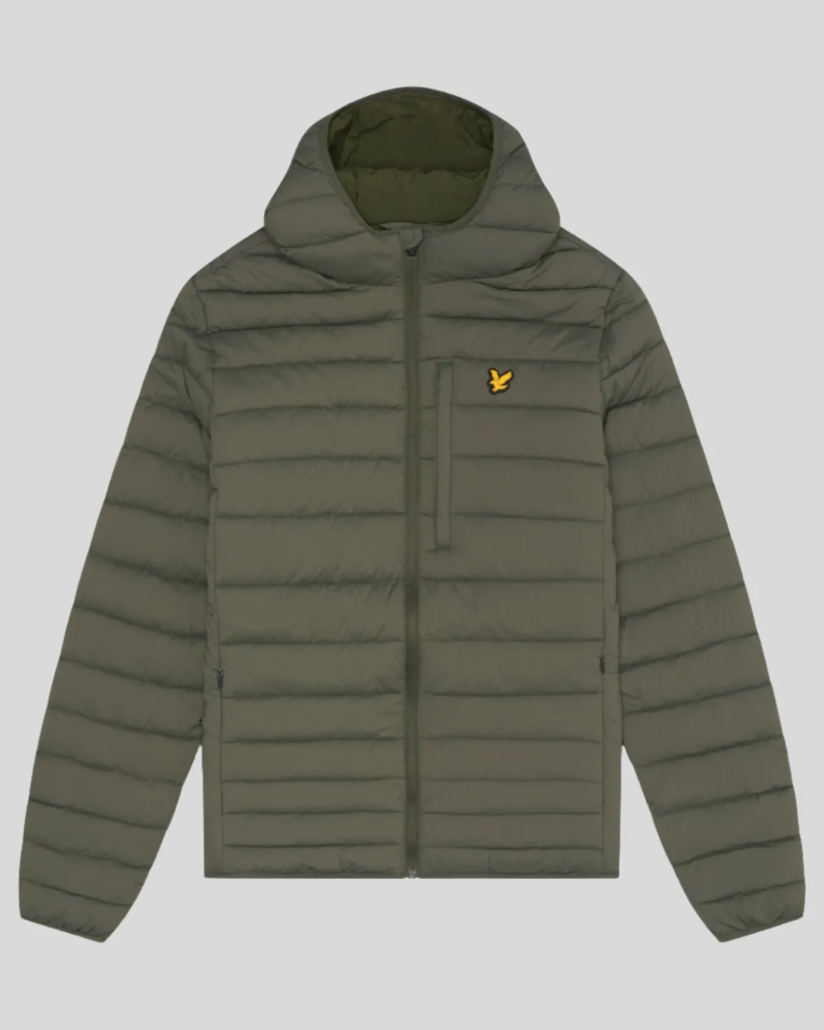 leichte_sport_stretch_steppjacke_4.webp Lyle & Scott Sportbekleidung<Leichte Sport Stretch Steppjacke CactusGreen