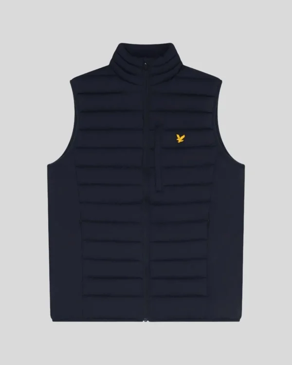 Lyle & Scott Sportbekleidung | Mäntel & Jacken<Leichte Sport Stretch Steppweste DarkNavy
