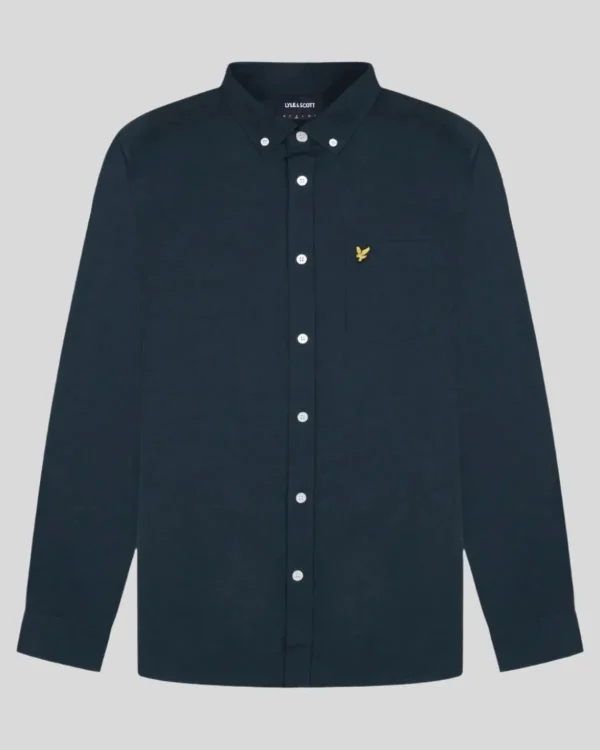 Lyle & Scott Groß & Groß | Übergrößen<Leichtes Oxford Hemd DunkleMarine
