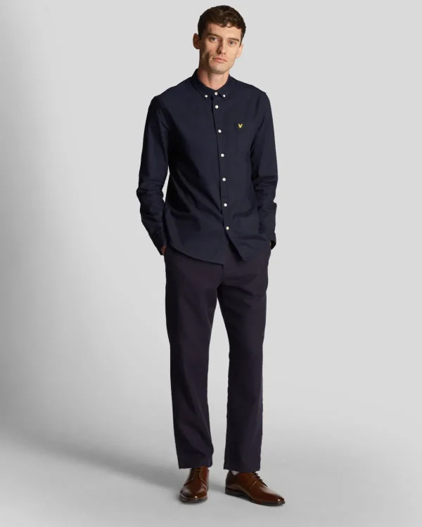Lyle & Scott Hemden<Leichtes Oxford Hemd DunkleMarine