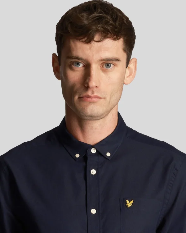 Lyle & Scott Hemden<Leichtes Oxford Hemd DunkleMarine