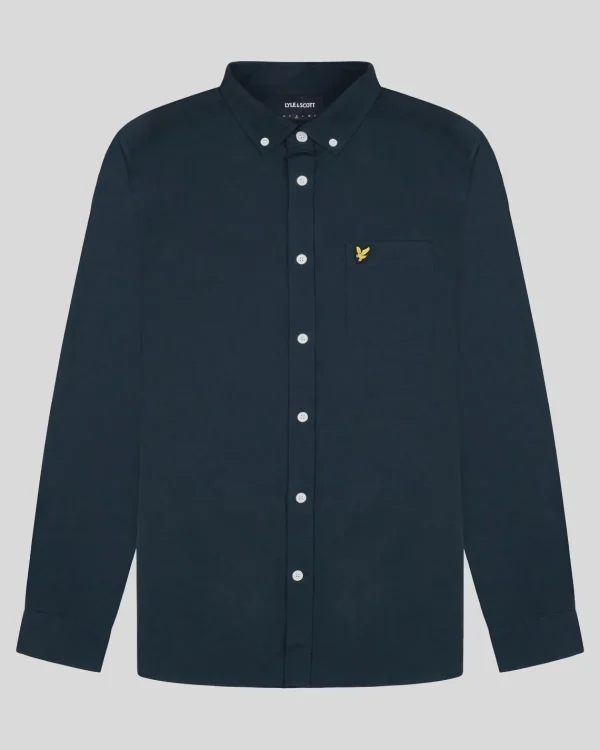 Lyle & Scott Hemden<Leichtes Oxford Hemd DunkleMarine