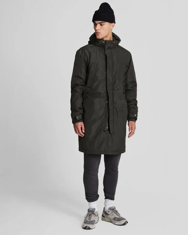 Lyle & Scott Vermächtnis<Longline Parka Gunmetal